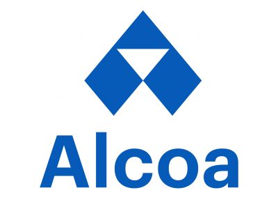 Alcoa logo vertical blue - Print